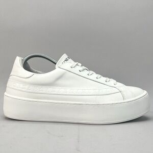 Sans Martin Womens 41/ 10 The Lala Platform Sneaker‎ Shoes White leather Trainer